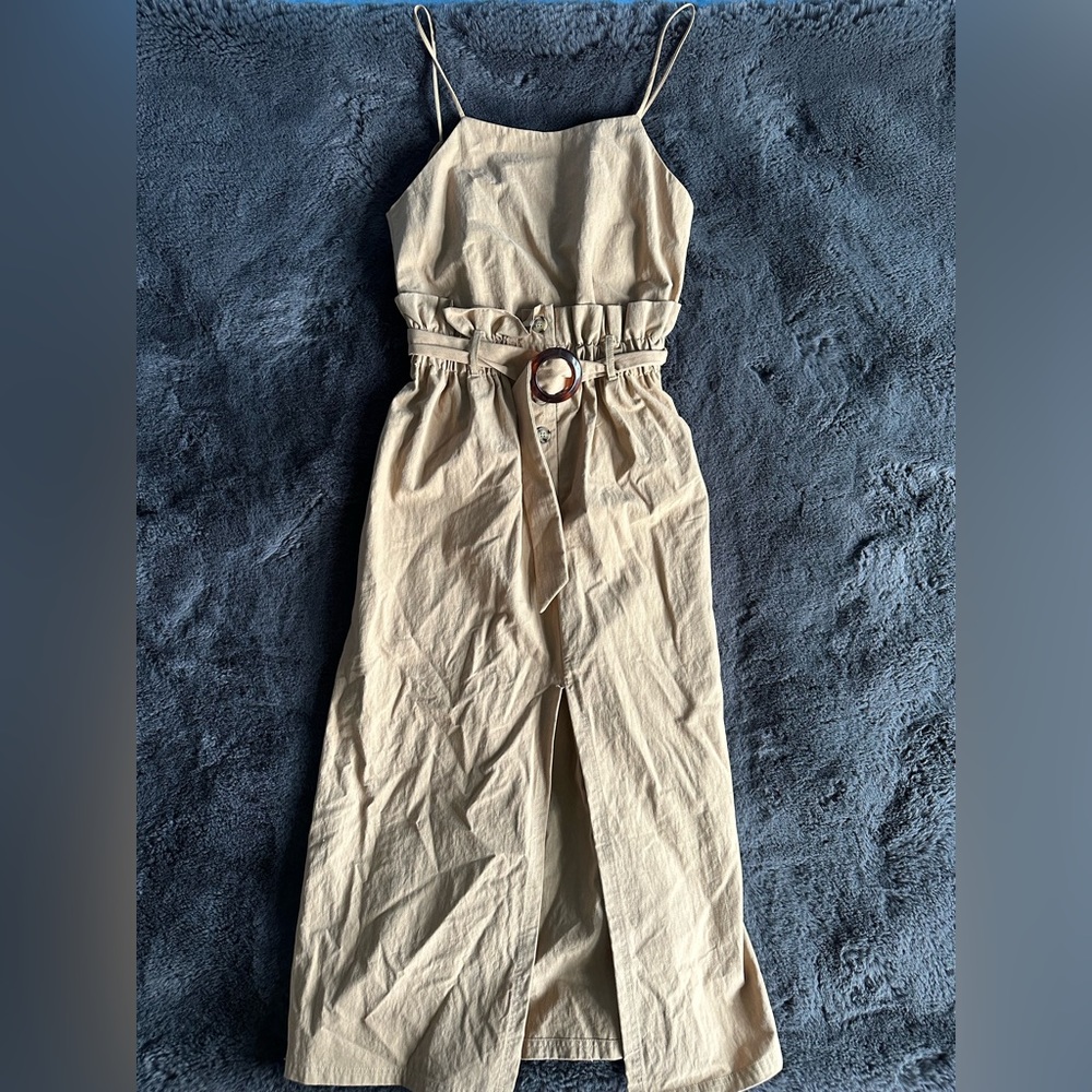 Zara dress with belt detail